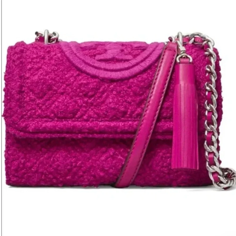 Tory Burch Vibrant Pink Crossbody Bag - Picture 2 of 12